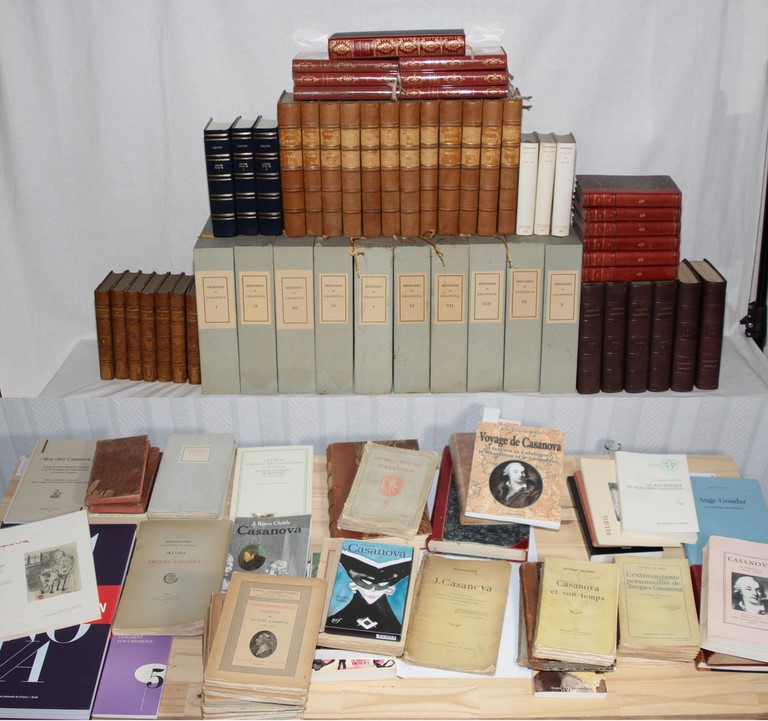 Casanova ma bibliothèque