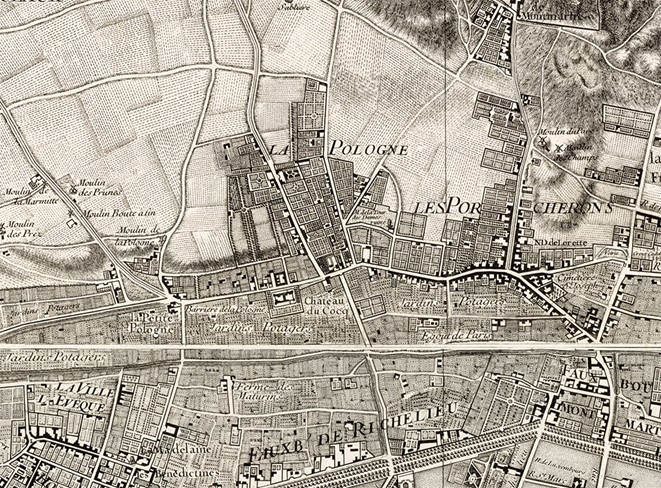 emplacement de la petite Pologne
