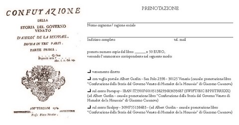 Casanova Confutazione