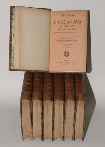 Casanova edition Garnier