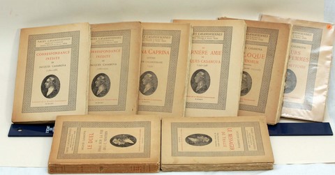 Pages casanoviennes 8 numéros