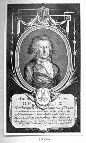 Casanova correspondance avec Opiz