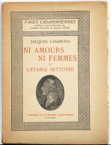 Casanova Ni amours ni femmes